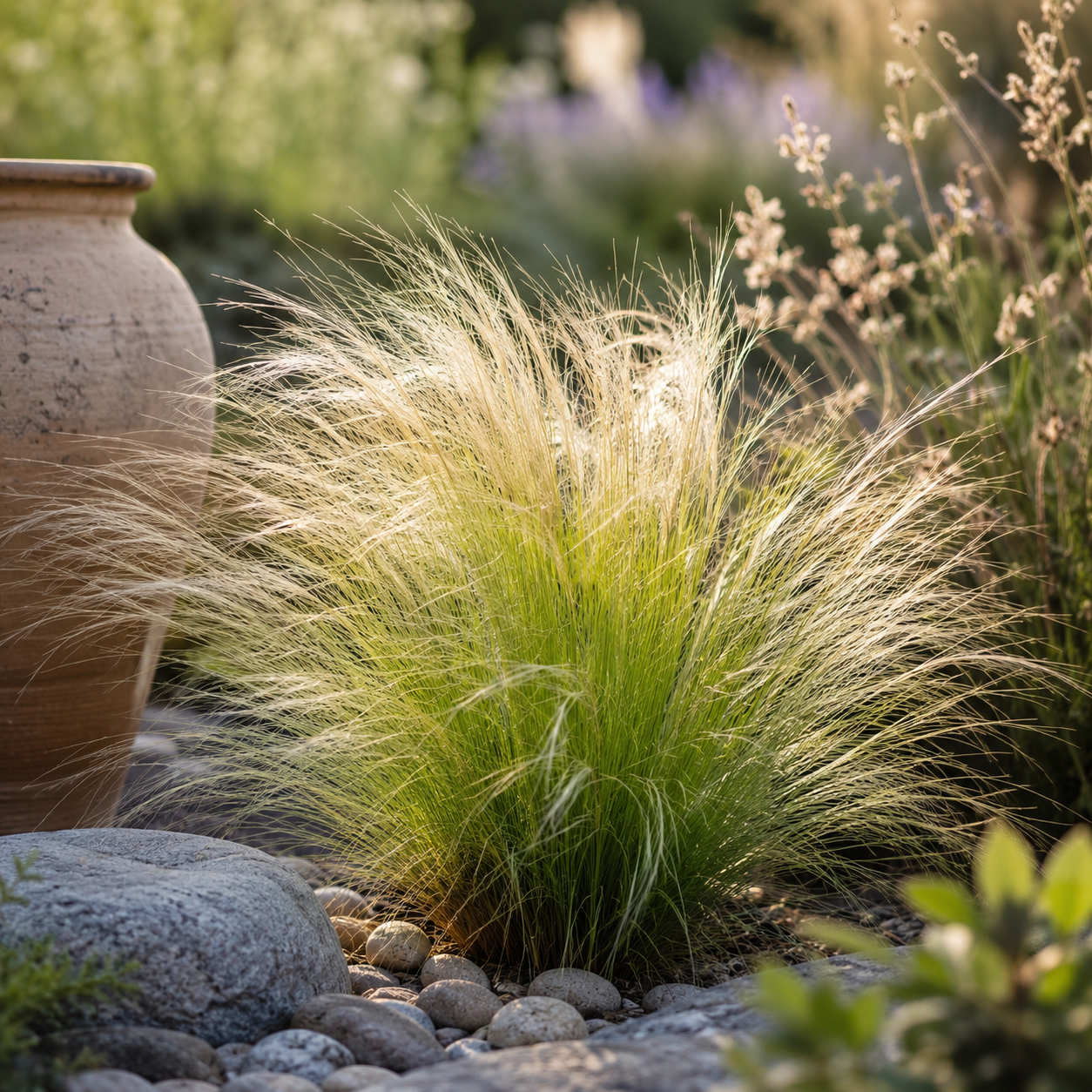 Семена stipa tenuissima 'pony tails' – декоративна трева Семена stipa tenuissima 'pony tails' – декоративна трева (семена)